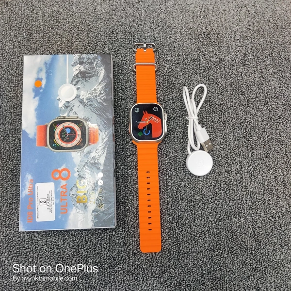 ID8 PRO Ultra Smart Watch - Orange