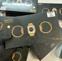 24K Gold Series 8 Ultra Smart Watch Gold