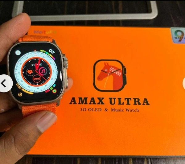 MT 9 Ultra Smart Watch Amoled Display Smartwatch MT9 ULTRA