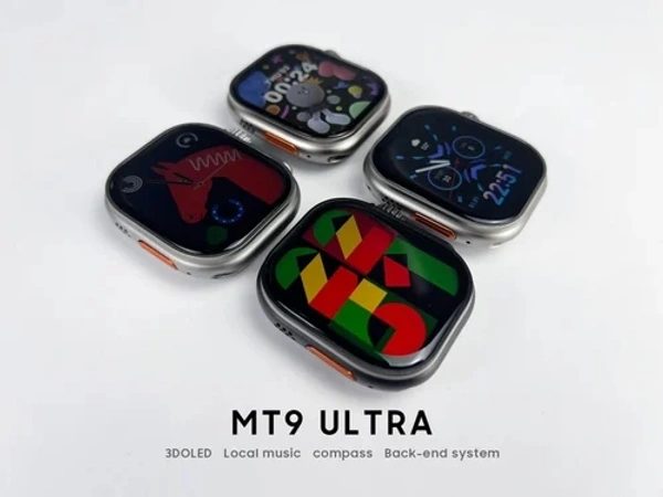 MT 9 Ultra Smart Watch Amoled Display Smartwatch MT9 ULTRA