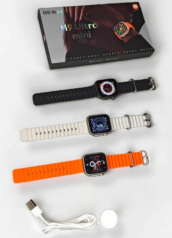 M9 ULTRA Smart Watch MINI 38MM LADIES AND KIDS SPECIAL - Gray