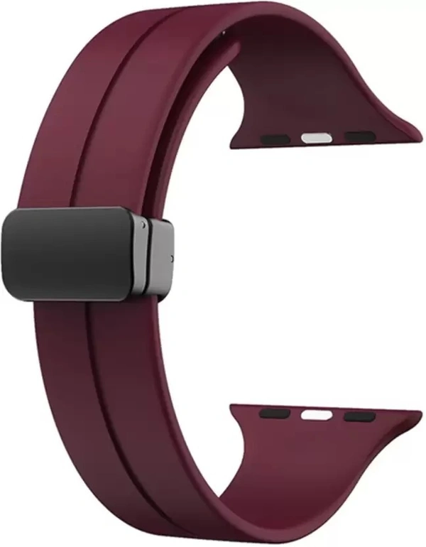 Magnetic Smart Strap Compatible with ultra smart Watch Strap 38mm 40mm and 41mm Perfact Fit for iWatch Ultra SE2 SE Series 8 7 6 5 4 3 2 1 Smart Watch Strap  (Brown)