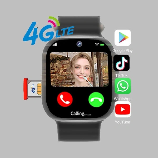 4g Ultra Smart watch Dual camera video call android gps sim card wifi S9 s8 ultra 4g Ultra smart watch