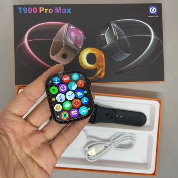 T900 Pro Max Smart Watch Series 9 Wireless Charging 2.09 Inch HD Large Screen Fitness Tracker Smartwatch T900 Pro Max
