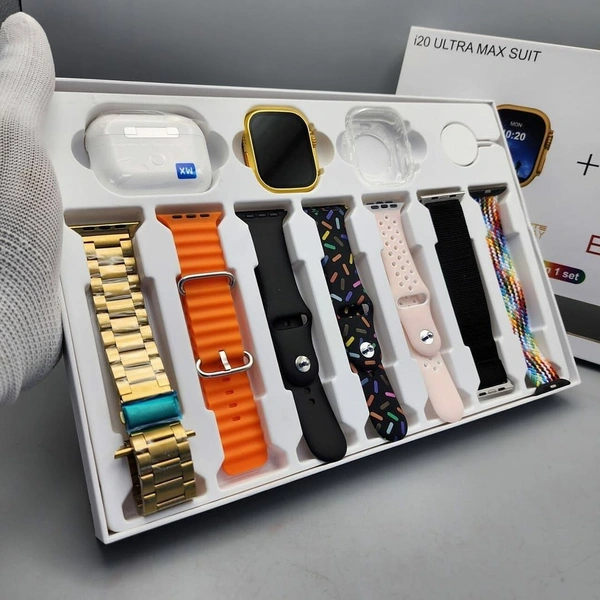 I20 Ultra Max Combo | I20 Ultrta Smart Watch - 