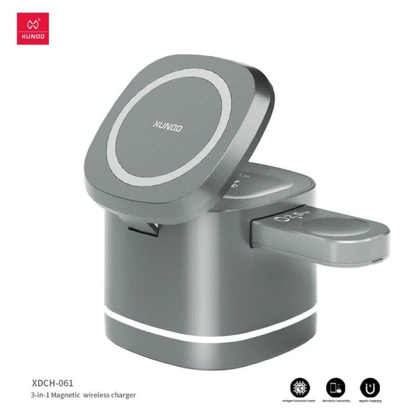 3-in-1 Wireless Charger and Stand