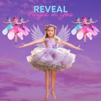Magical Flying Fairy Doll, Hand Sensor Control, USB Powered Magic Flying Fairy, Sky Dancers Flying Toy, Rainbow Glitter Flying Princess Doll Indoor, Fairy Doll for Girls Boys (Random Color) PrincessFairyDolls