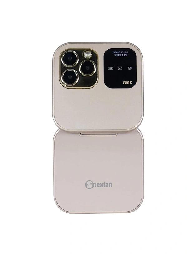Snexian  Dual Nano SIM card one memory card LED flashlight speed dial high capacity battery