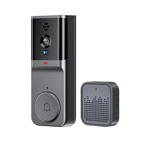 M16 Tuya Smart Visual Doorbell – 130° Wide Angle, Remote Wake-Up, Video Intercom, Night Vision, Wireless Battery Doorbell
