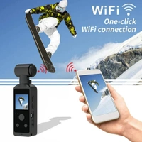 4K Ultra HD Pocket Action Camera – Portable, Waterproof, Wide-Angle Lens for Vlogging & Adventure