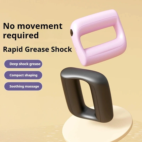 Wireless Body Massager Ring 4 Speed Deep Tissue Vibration Muscle Slim Comfort Handheld Burn Fat Mini Massage Machine With Belt