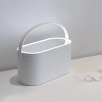 hollywood vanity mirror with makeup holder makeup storage box with led light mirror portable