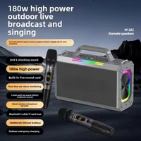 K-Rain Portable Bluetooth Wireless Speaker | Powerful Sound, Built-in Mic, USB & TF Card Support