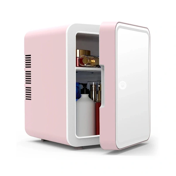 Mini Fridge Beverage Camping Cosmetics Portable Small Mirror Refrigerators for The Room