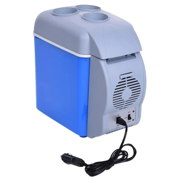 7.5L Mini Car Refrigerator | 12V Portable Car Fridge with Cooling and Warming Functions, Dual Use Electric Cooler for Travel and Vehicle