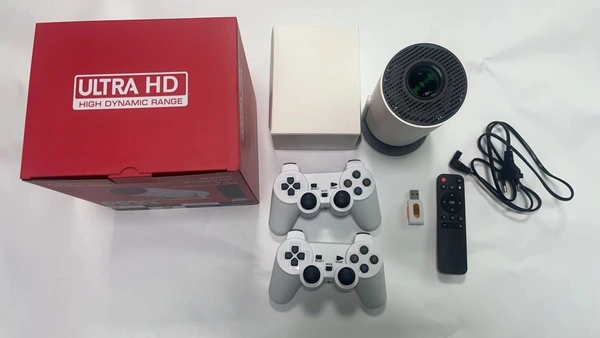 Android Gaming Projector 2024 HY300 - 4K, 64GB, 20K Games