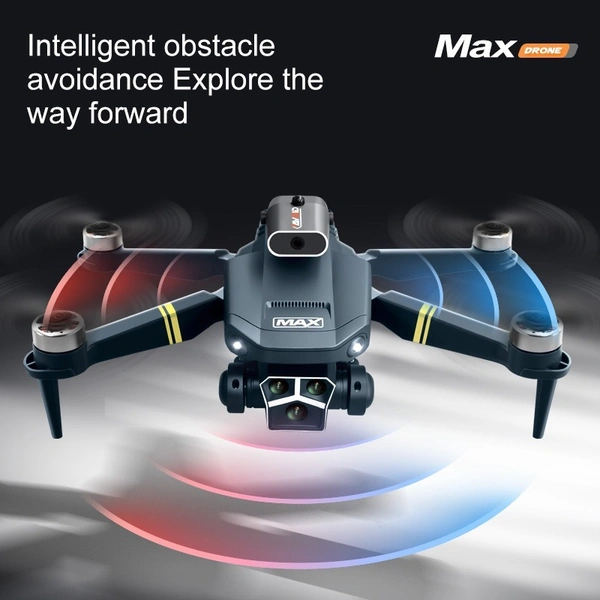 Y3 Max 2.4G Mini RC Drone with 1080P HD Camera, Optical Flow Positioning, Obstacle Avoidance, Foldable Design & Remote Control Quadcopter