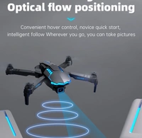 X6 4K Dual Camera Foldable RC Drone with GPS, 500m Range, 1km Distance, and Smart Return - Single Battery