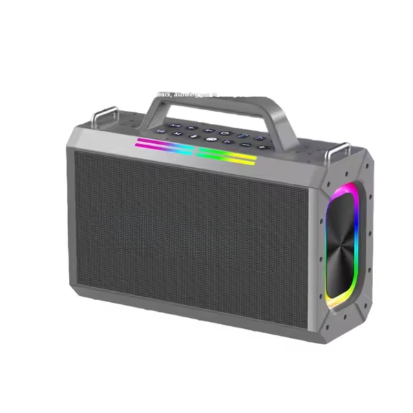 K-Rain Portable Bluetooth Wireless Speaker | Powerful Sound, Built-in Mic, USB & TF Card Support