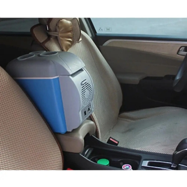 7.5L Mini Car Refrigerator | 12V Portable Car Fridge with Cooling and Warming Functions, Dual Use Electric Cooler for Travel and Vehicle