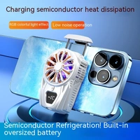 Mobile Phone Cooling Fan SL02 | Semiconductor Portable Radiator for Gaming | Wireless Smartphone Cooler mobile fan cooler pubg pub g