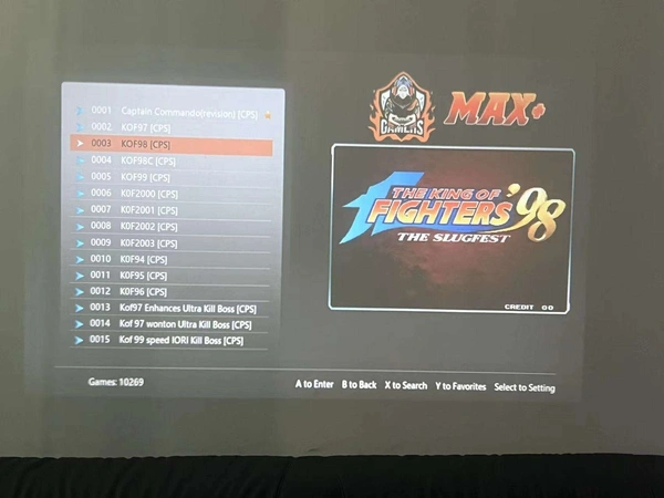 Android Gaming Projector 2024 HY300 - 4K, 64GB, 20K Games