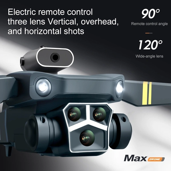 Y3 Max 2.4G Mini RC Drone with 1080P HD Camera, Optical Flow Positioning, Obstacle Avoidance, Foldable Design & Remote Control Quadcopter