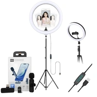 Vlogging Kit for Beginners – Ring Light, Action Camera, Drone, K8 Mic, Selfie Stick, Keychain light