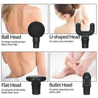 CY-001 Rechargeable Small Facial Gun Deep Tissue Massager - 6 Speed Settings