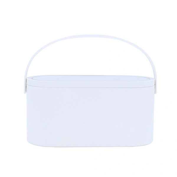 hollywood vanity mirror with makeup holder makeup storage box with led light mirror portable