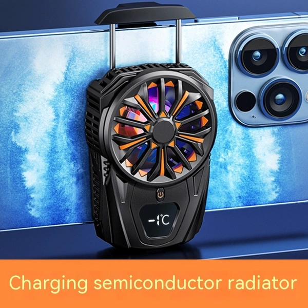 Mobile Phone Cooling Fan SL02 | Semiconductor Portable Radiator for Gaming | Wireless Smartphone Cooler mobile fan cooler pubg pub g