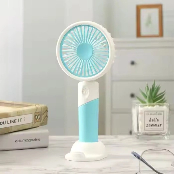 USB Rechargeable Fan Mini Handheld Fan with Phone Holder Multi function Portable Usb Fan