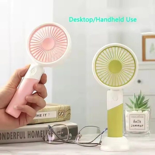 USB Rechargeable Fan Mini Handheld Fan with Phone Holder Multi function Portable Usb Fan