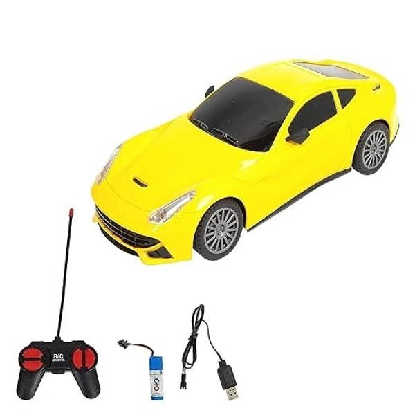 Rechargeable High-Speed Remote Control Car – 4WD Stunt RC Car with 360° Rotation & LED Lights