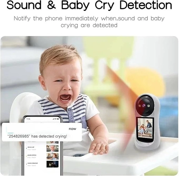 1080P WiFi Security Camera with Motion Detection | Night Vision | 128GB Support | Home & Office Surveillance