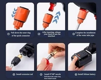 Car Washer Gun | Portable Pressure Cleaner for Car, Bike, Home & Garden Cordless High-Pressure ( 48V Double Battery )
