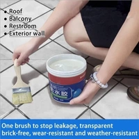 Buy 1 Get 1 Free ( 2 PCS) Roof Water Leakage Solution, Waterproof Glue, Waterproof Coating, Roof Waterproofing, Water Proof Glue, Crack Seal, Liquid Rubber for Waterproofing, Wall Glue