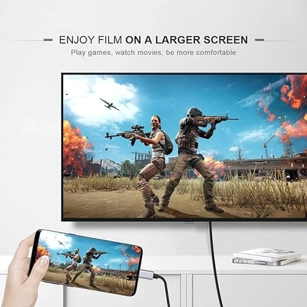 USB-C to 4K HDMI Adapter | Ultra HD Display Converter for Windows, Mac, Linux, Android & More