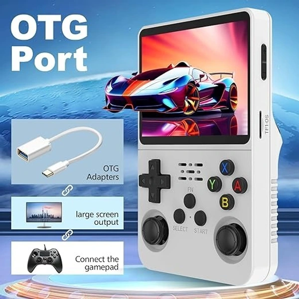 R36S Retro Handheld Game Console | 21,000+ Games, 64GB Storage, IPS Display