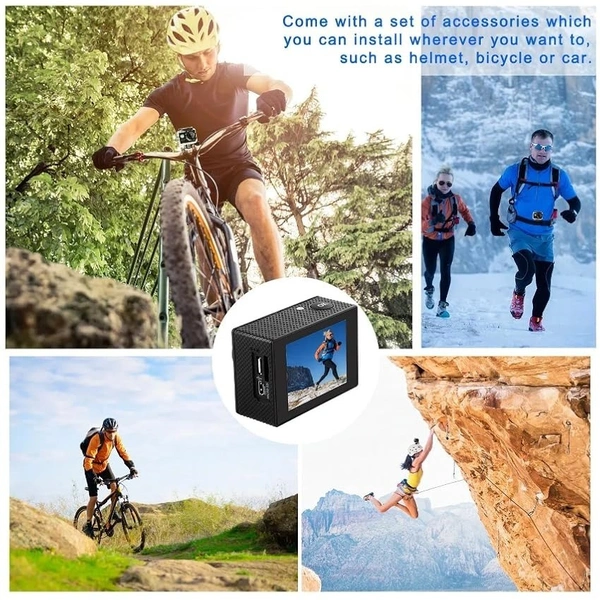 5K Ultra HD Camera M41 5K– WiFi Enabled, Night Vision, Waterproof Action Recorder | 