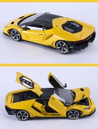 Lamborghini Maisto 1/18 Diecast LP770 Sport Car Model | Alloy Metal Model with 4 Opening Doors