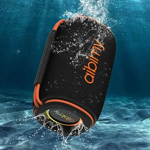 Aibimy MY-232BTS Waterproof Bluetooth Speaker with RGB Lights