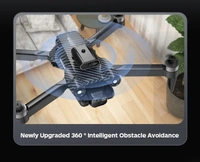 A13 Drone 4K 1080P HD Camera WiFi Fpv Air Pressure Altitude Hold Foldable Quadcopter RC Dron Kid Toy Boys Gifts 2 Battery  2 Camera