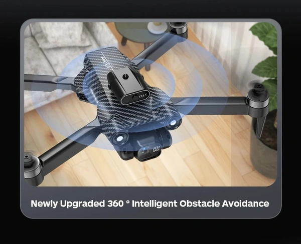A13 Drone 4K 1080P HD Camera WiFi Fpv Air Pressure Altitude Hold Foldable Quadcopter RC Dron Kid Toy Boys Gifts 2 Battery  2 Camera