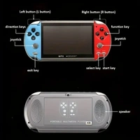 X7 Handheld Mini MP5 Game Console – Built-in Games, Multimedia Player, Portable Design