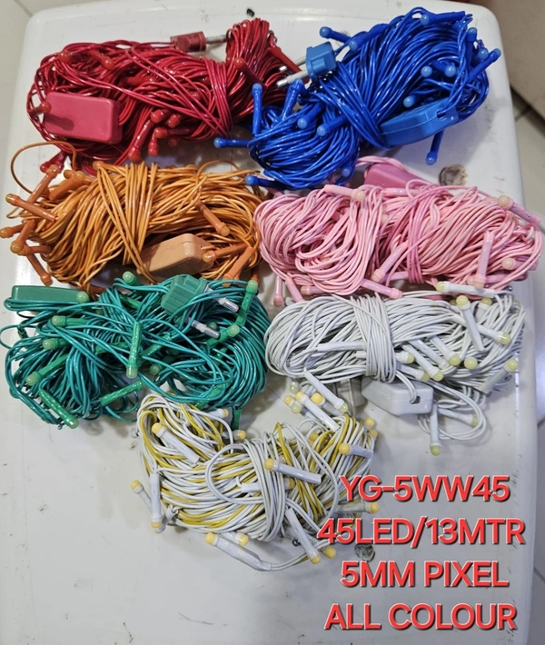 YG-5WW45 45LED 13MTR 5MM PIXEL ALL COLOUR