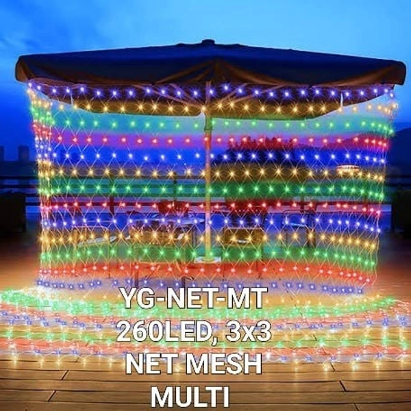 YG-NET-MT 260LED 3x3 NET MESH MULTI