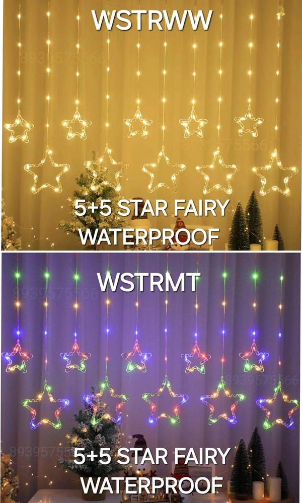 WSTRMT 5+5 MULTI COLOR STAR FAIRY WATERPROOF