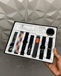 active 2 seven strap combo watch - Silver