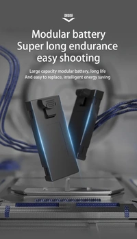 JS2 Brushless Motor Remote Control Drone ESC 8K WiFi FPV 3 Cameras 4-Side Obstacle Avoidance Optical Flow Height Setting Remote